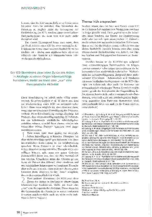 Vorschauseite 3: Friedliches Sterben ausgeschlossen?