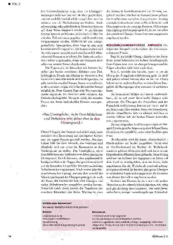 Vorschauseite 2: Yoga trotz Demenz?