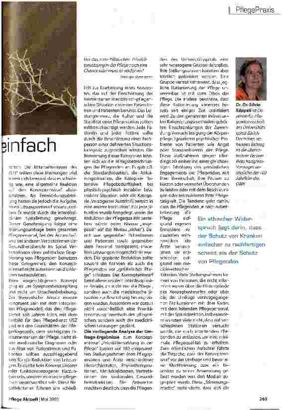 Vorschauseite 2: Prioritäten setzen ist nicht immer einfach