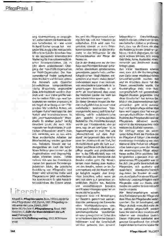 Vorschauseite 5: Prioritäten setzen ist nicht immer einfach