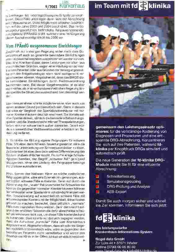 Vorschauseite 3: Probleme der Grundversorgungskrankenhäuser im DRG-System - Spezialisierung als Ausweg?
