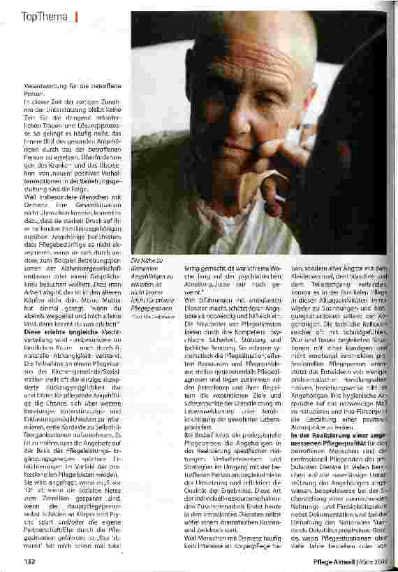 Vorschauseite 3: Lebenswelten von Dementen gestalten