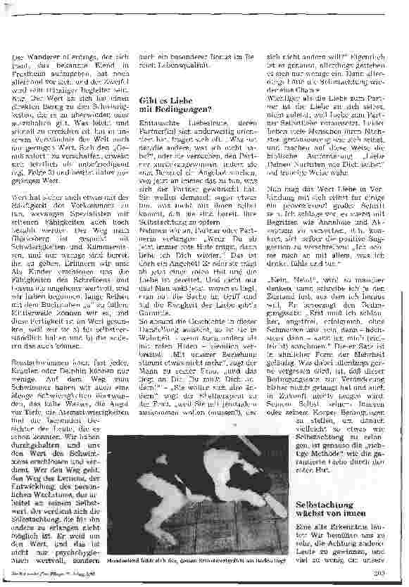 Vorschauseite 5: Gesundheit beginnt im Kopf Psychohygiene und ganzheitliche Gesundheit 7.(Schluß): Selbst(ver)achtung