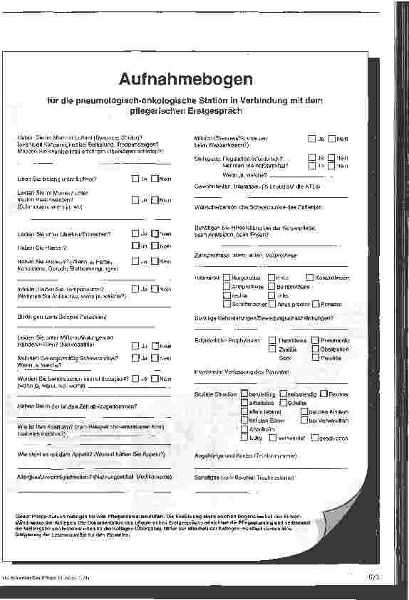 Vorschauseite 2: Das pflegerische Erstgespräch in der Onkologie