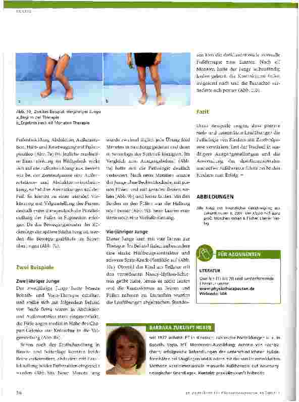 Vorschauseite 5: Die dreidimensionale manuelle Fußtherapie bei diparetischen Spitz-Knick-Plattfüßen