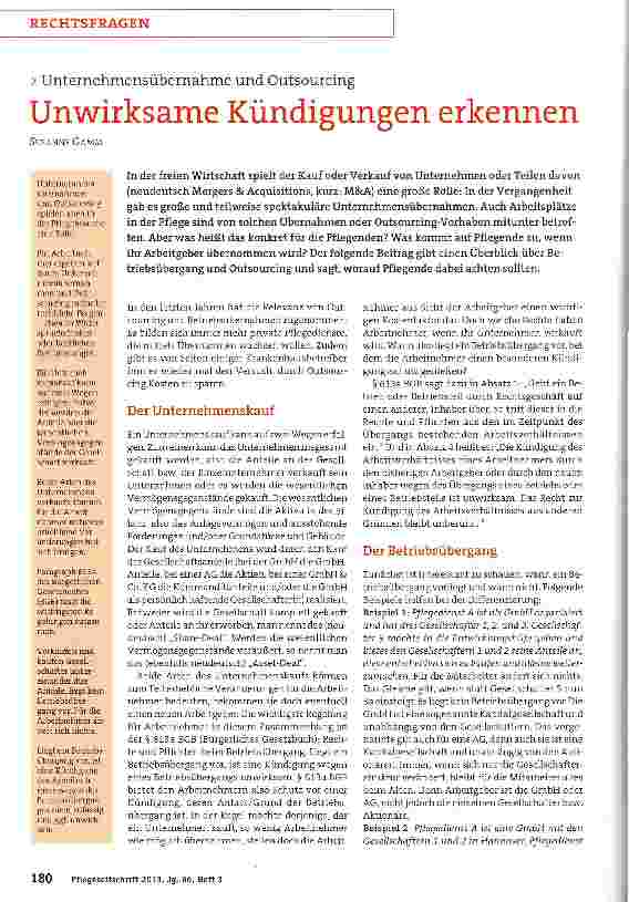 Vorschauseite 1: Unwirksame Kündigungen erkennen