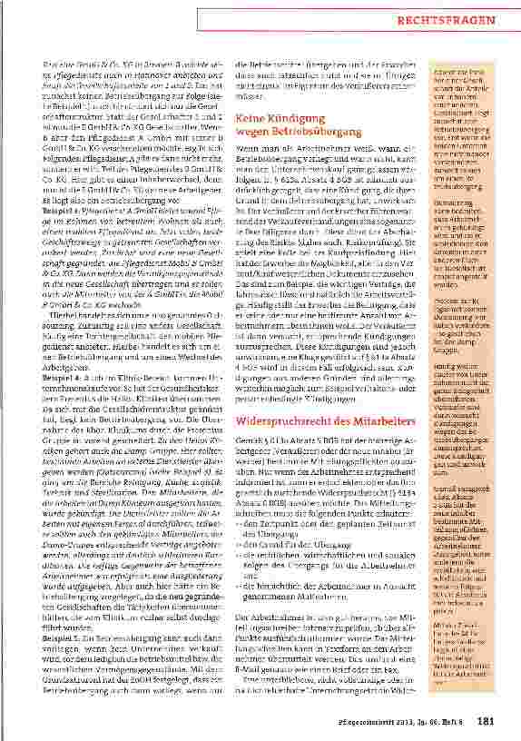 Vorschauseite 2: Unwirksame Kündigungen erkennen