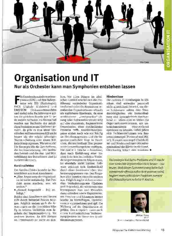 Vorschauseite 1: Organisation und IT