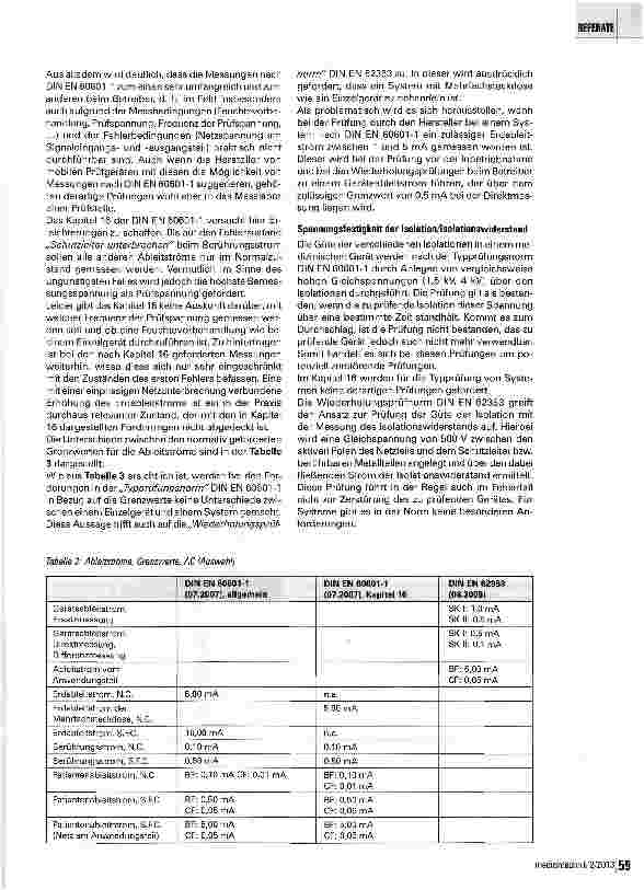 Vorschauseite 4: Elektrische Sicherheit von Systemen