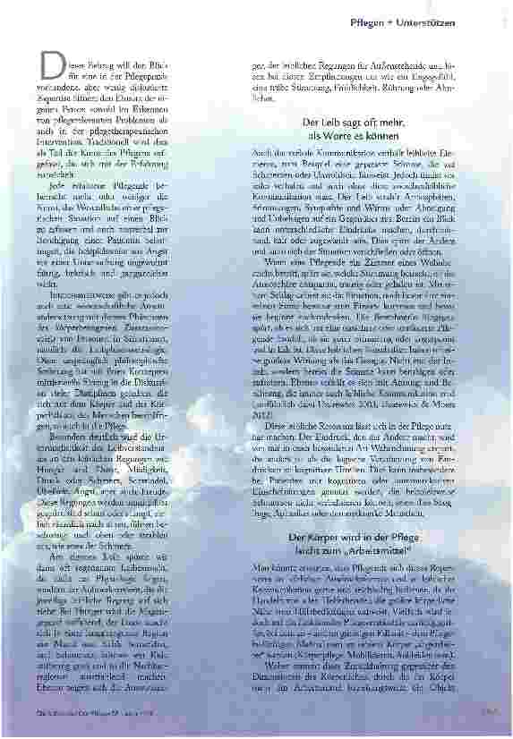 Vorschauseite 2: DIE KUNST DES ERSPÜRENS