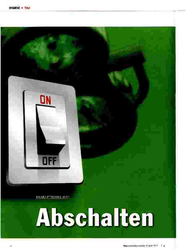 Vorschauseite 1: Abschalten