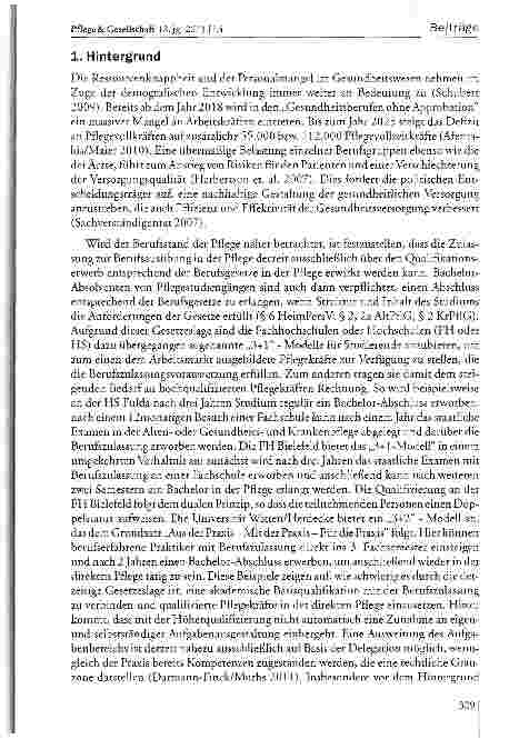 Vorschauseite 2: Aufgaben und Verantwortlichkeiten von Pflegefachkräften in der vollstationären Altenpflege