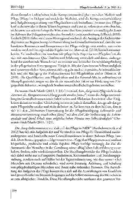 Vorschauseite 3: Aufgaben und Verantwortlichkeiten von Pflegefachkräften in der vollstationären Altenpflege