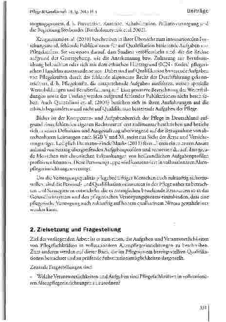 Vorschauseite 4: Aufgaben und Verantwortlichkeiten von Pflegefachkräften in der vollstationären Altenpflege
