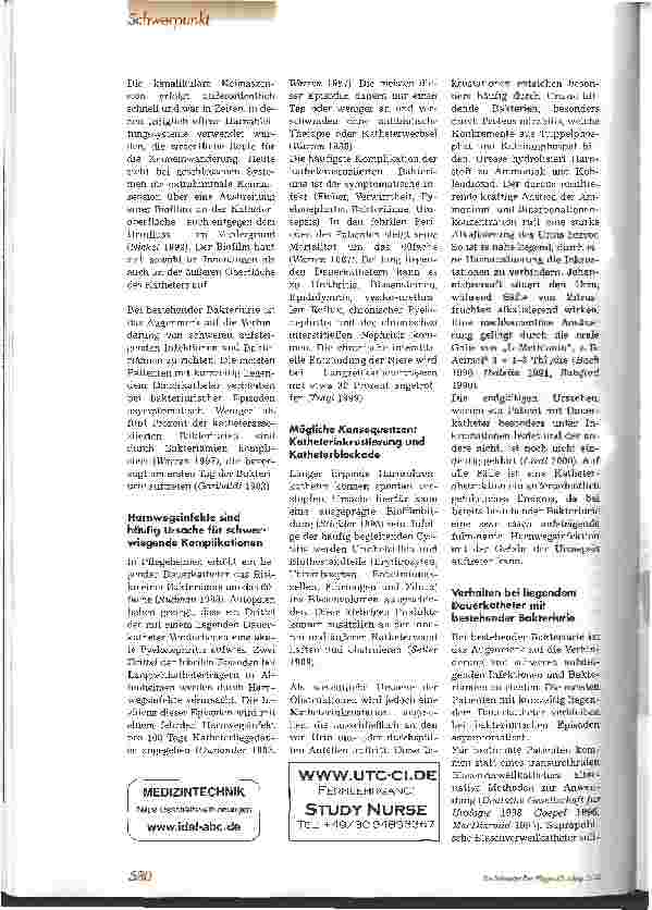 Vorschauseite 3: Problemfeld Katheterisierung