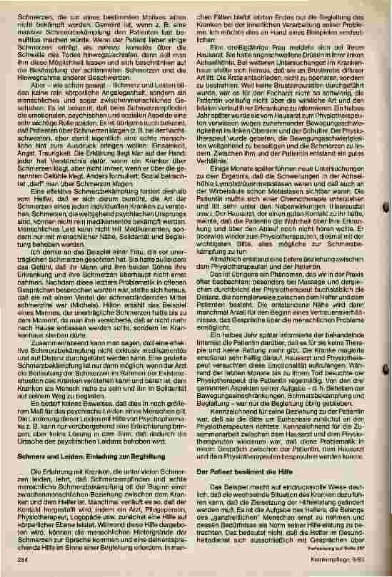 Vorschauseite 3: Schmerz, Schmerzbekämpfung und Begleitung von Kranken, die leiden