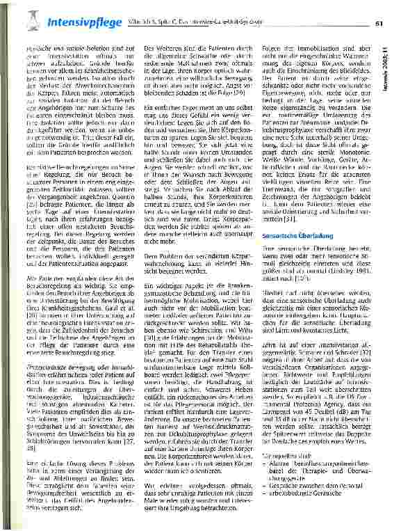 Vorschauseite 4: Das Intensive-Care-Unit-Syndrom. Pflegerische Maßnahmen zur Prävention und Behandlung von Patienten mit deliranten Syndromen auf einer Intensivstation