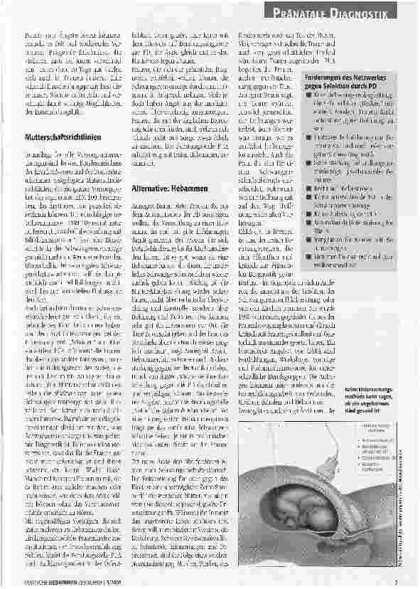 Vorschauseite 2: Hoffnung wider die Vorhersagen