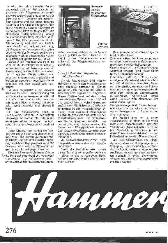 Vorschauseite 2: Schwesternrufanlage
