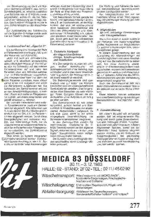 Vorschauseite 3: Schwesternrufanlage