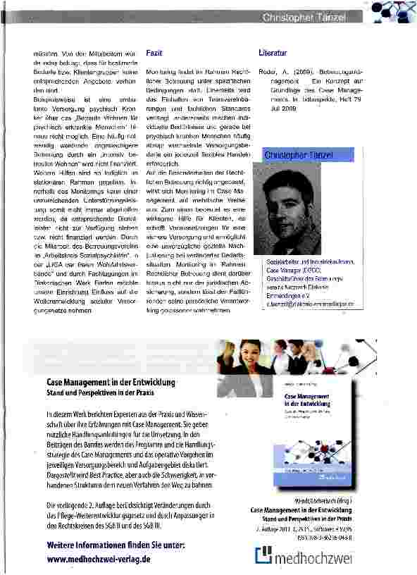 Vorschauseite 4: Monitoring und rechtliche Betreuung