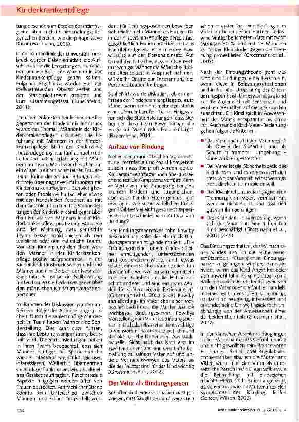 Vorschauseite 4: Männer in der Kinderkrankenpflege
