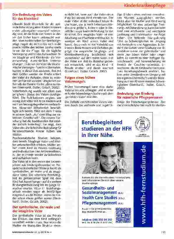 Vorschauseite 5: Männer in der Kinderkrankenpflege