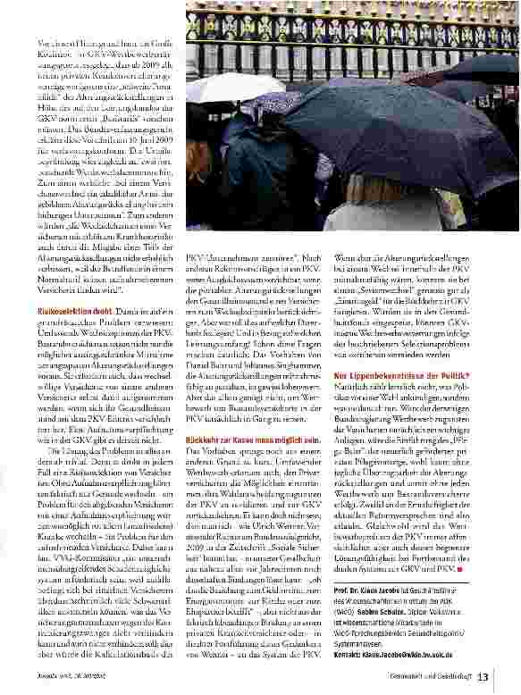 Vorschauseite 2: Bestandskunden stehen im Regen