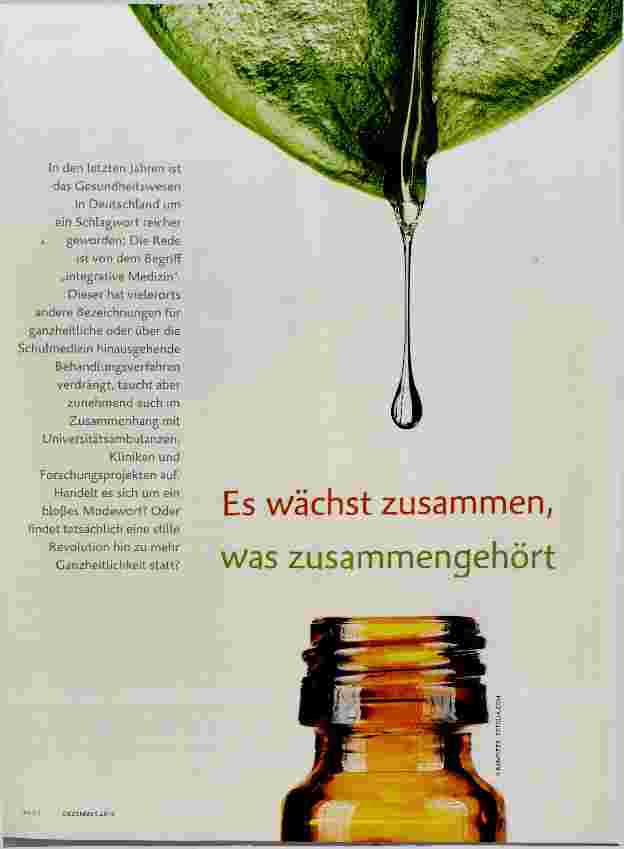 Vorschauseite 1: Es wächst zusammen, was zusammengehört