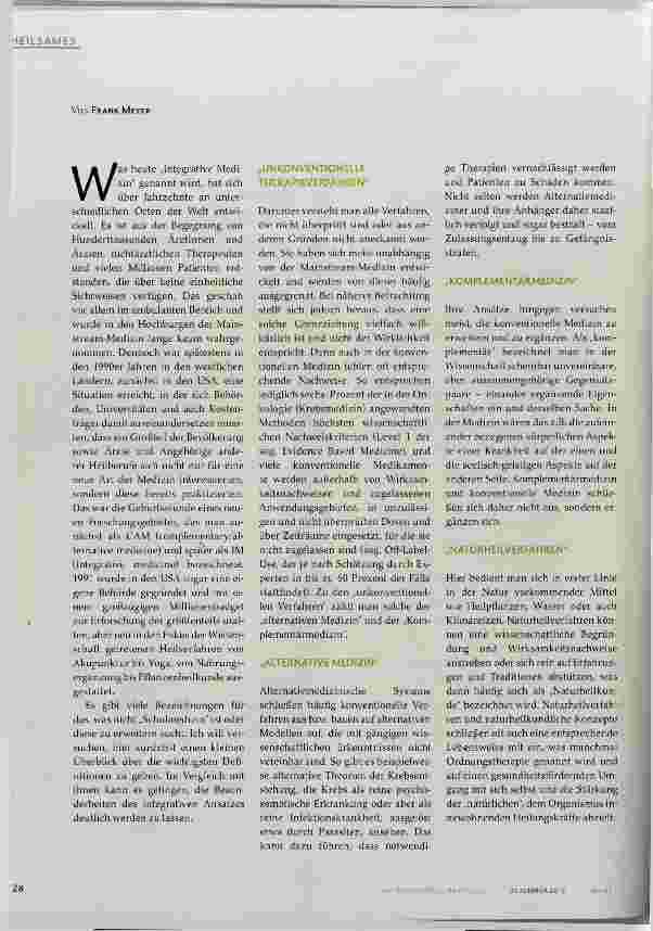 Vorschauseite 2: Es wächst zusammen, was zusammengehört