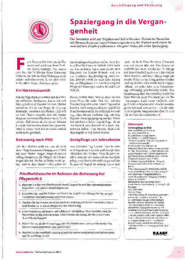 Vorschauseite 1: Spaziergang in die Vergangenheit