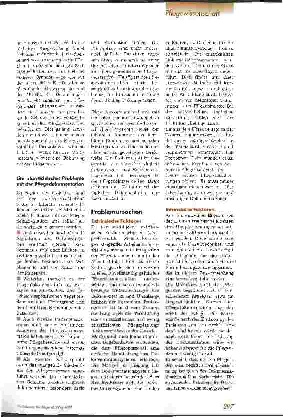 Vorschauseite 2: Brennpunkt: Pflegedokumentation 1. Teil