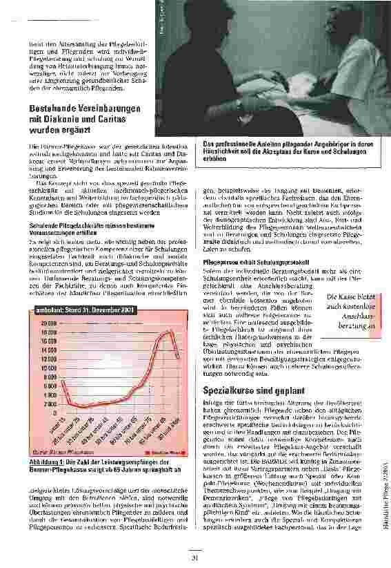 Vorschauseite 2: Mehr Beratung für pflegende Angehörige und Ehrenamtliche