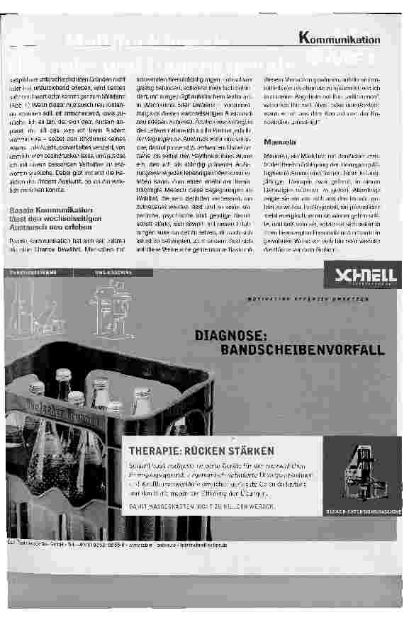 Vorschauseite 4: Basale Kommunikation - ein Beitrag der Heilpädagogik zur Behandlung schwerst beeinträchtigter Menschen