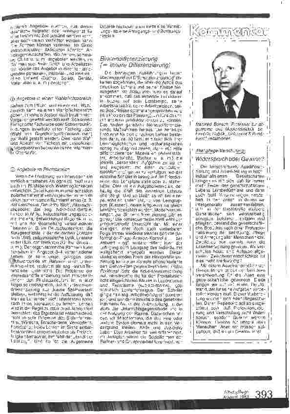 Vorschauseite 3: Teilnehmerbezogener Unterricht in der Altenpflegeausbildung (III)
