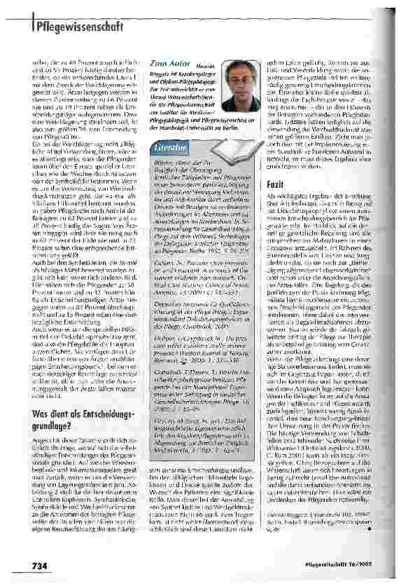 Vorschauseite 4: Pflegende bestimmen die Lage des Patienten