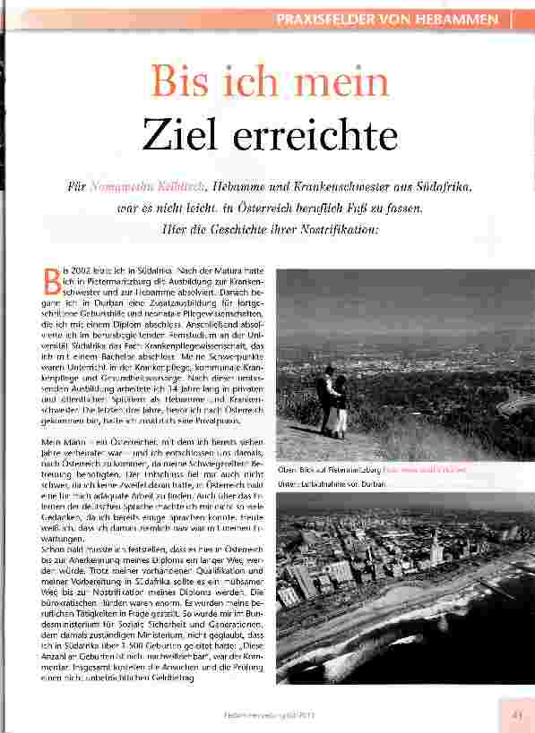 Vorschauseite 1: Bis ich mein Ziel erreichte