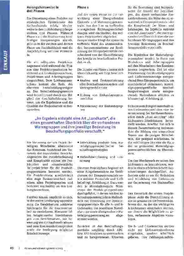 Vorschauseite 4: Power Shopping für Krankenhäuser