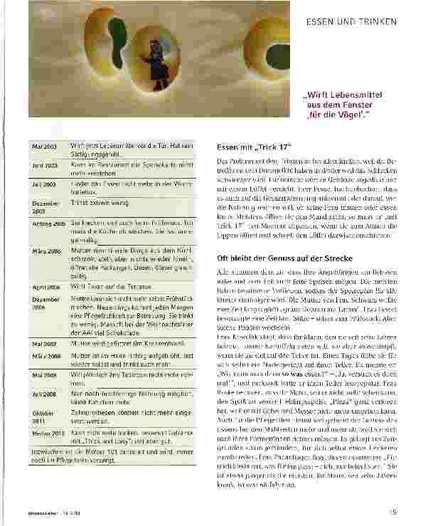 Vorschauseite 2: „Man sollte nichts reinquälen!