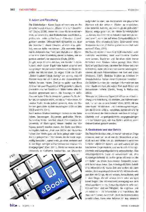 Vorschauseite 4: Machen uns E-Books dumm?