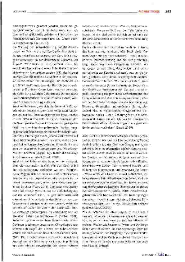 Vorschauseite 5: Machen uns E-Books dumm?