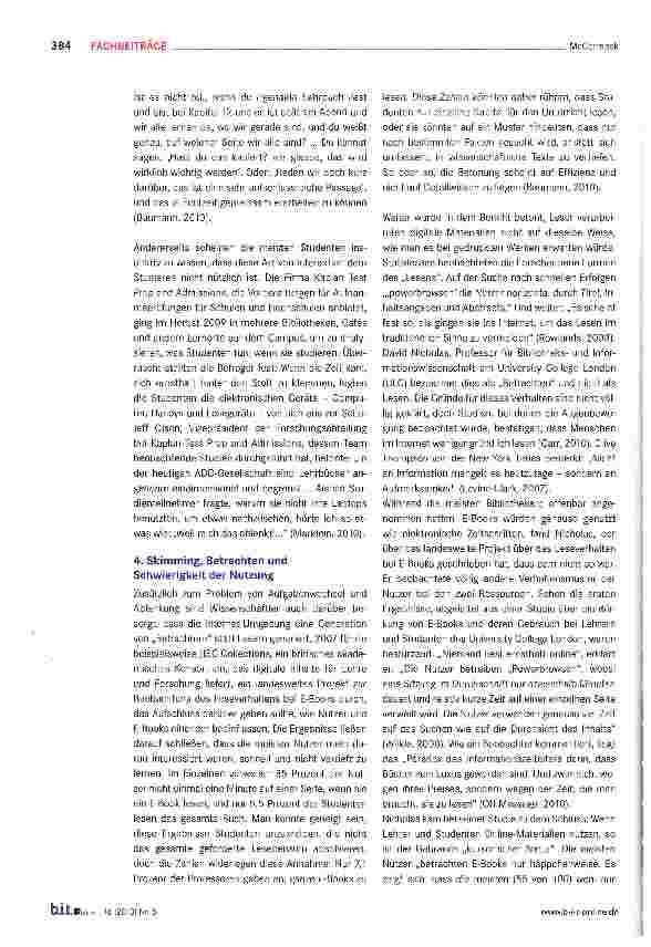 Vorschauseite 6: Machen uns E-Books dumm?