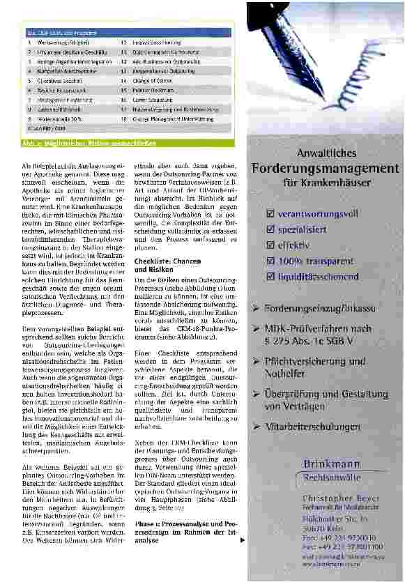 Vorschauseite 3: Outsourcing als Strategie und Finanzkonzept