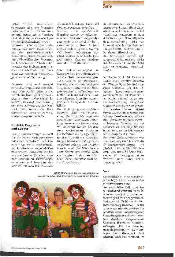 Vorschauseite 2: In Badeschlappen zur Vernissage