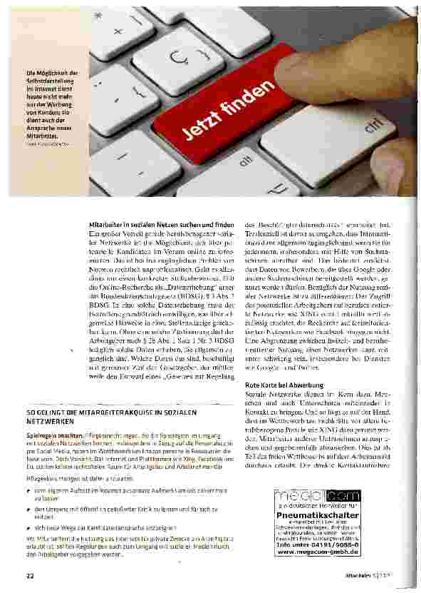 Vorschauseite 3: Kein rechtsfreier Raum
