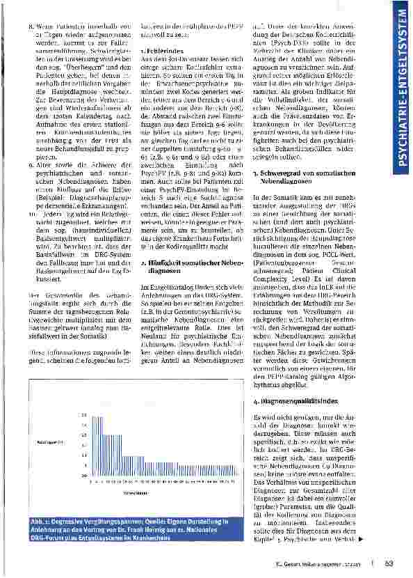 Vorschauseite 2: Welche Zahlen braucht die Psychiatrie?