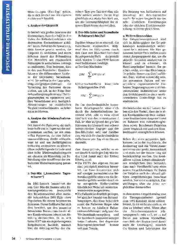 Vorschauseite 3: Welche Zahlen braucht die Psychiatrie?
