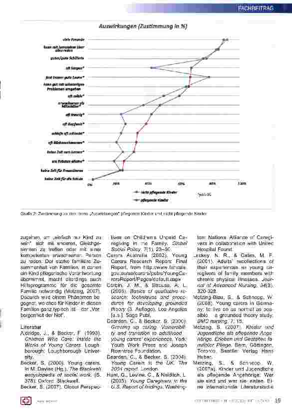 Vorschauseite 4: Zur Situation pflegender Kinder und Jugendlicher in Österreich