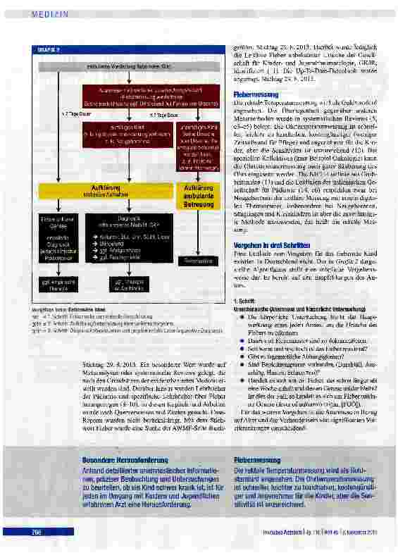 Vorschauseite 3: Das fiebernde Kind: Diagnostisches Vorgehen und Behandlung
