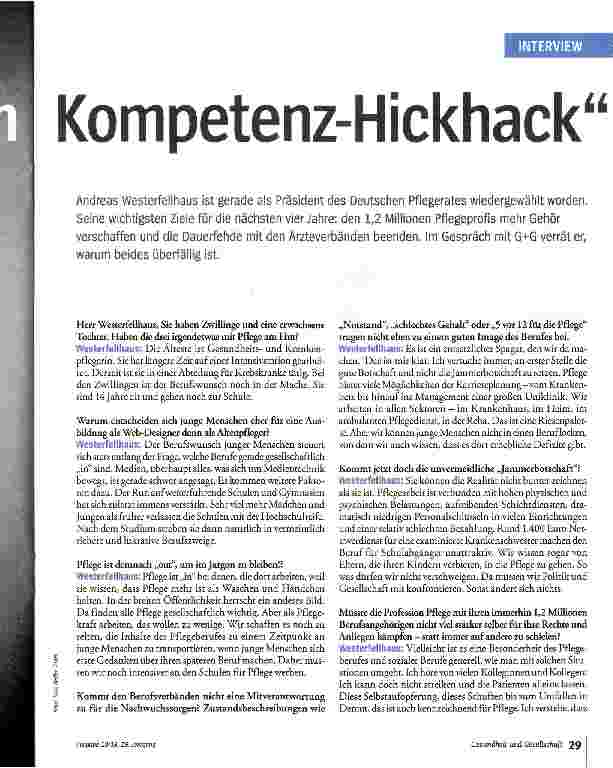 Vorschauseite 2: Schluss mit dem Kompetenz-Hickhack
